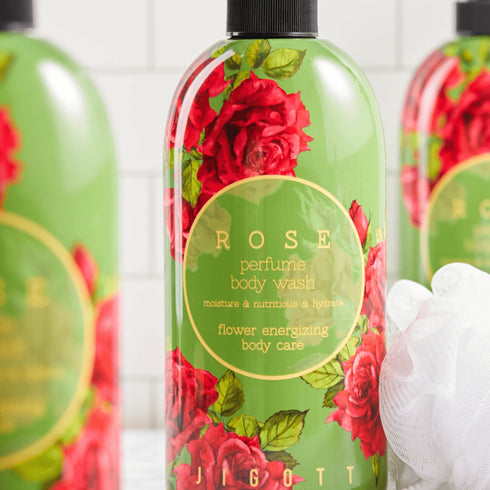 Rose Perfume Body Wash, 750 ml - WowSkin Romania